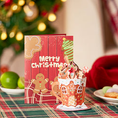 Gingerbread Mug Pop-Up Card
