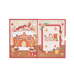 Gingerbread Mug Pop-Up Card