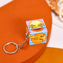 Emoji Cube Keychain