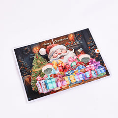 Christmas Fireplace Pop-Up Card