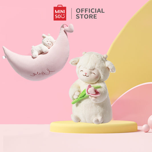 Sheep Series - Warm White Sheep Plush (Moon Version)