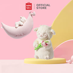 Sheep Series - Warm White Sheep Plush (Moon Version)