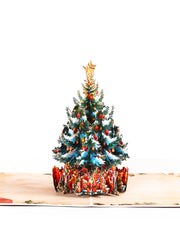 Starry Christmas Tree Pop-Up Card