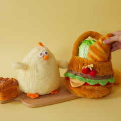 Dun Series - No.8.5 Doll Plush Bag Set (1 Doll + 1 Plush Bag) (Dun Chicken)