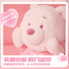Disney Pink Series Face-Holding Plush - Winnie