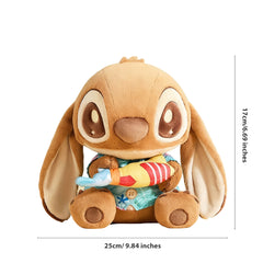 Disney Stitch Series No.10 Brown Sitting Plush
