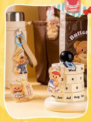 Deli HY857 Butter Bear Sweet Partner Acrylic Ornament (Mixed)