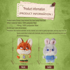 Disney Zootopia Nick Cute Candy Ornament
