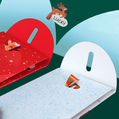 3D Pop-Up Christmas Red Envelope