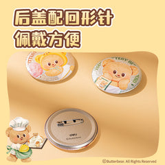 Deli HY823 Butter Bear Cute Large Badge (Mixed)