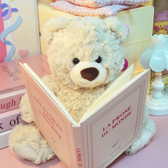 Gift Bear Series - Obedient Sitting Plush Toy (Khaki)