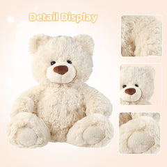 Gift Bear Series - Obedient Sitting Plush Toy (Khaki)