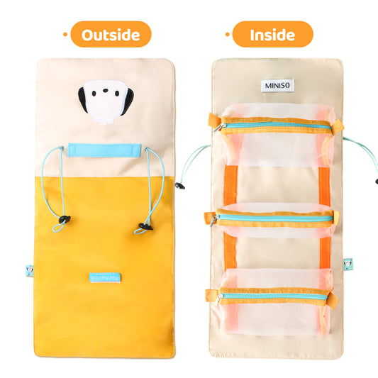 Pochacco Wash Storage Dual-Use Foldable Cosmetic Bag