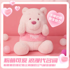 Disney Pink Series Face-Holding Plush - Winnie