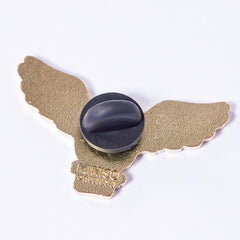 Harry Potter Series Hedwig and Golden Snitch Badge
