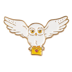 Harry Potter Series Hedwig and Golden Snitch Badge