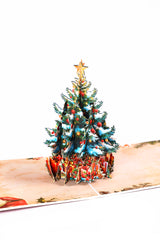 Starry Christmas Tree Pop-Up Card