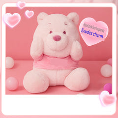 Disney Pink Series Face-Holding Plush - Winnie