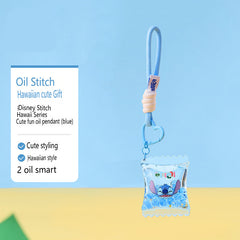 Disney Stitch Hawaiian Series - Fun Oil Keychain (Assorted)
