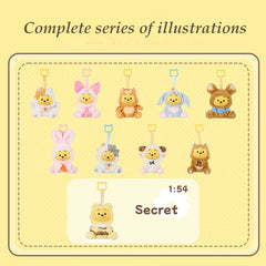 Disney Winnie the Pooh Series Playful Party Vinyl Plush Blind Box Charm