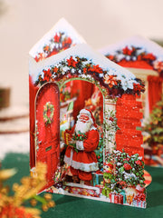 Vintage Christmas Gatefold Card