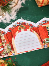 Vintage Christmas Gatefold Card
