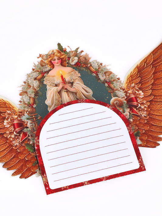 Christmas Angel Gatefold Card