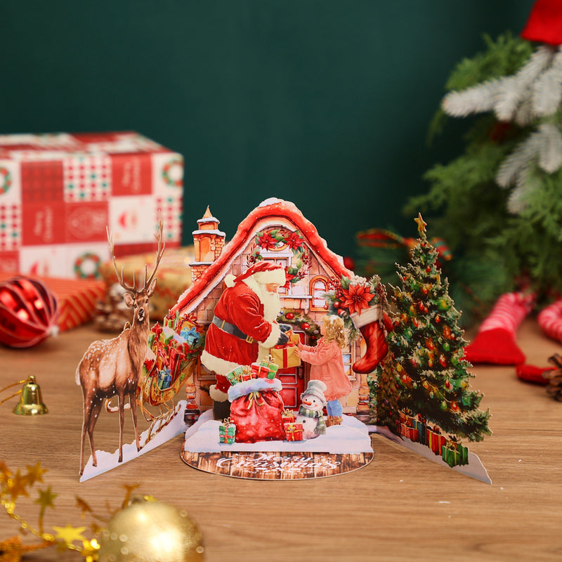 Santa’s Gift Pop-Up Card