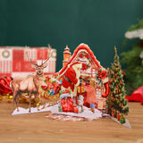 Santa’s Gift Pop-Up Card