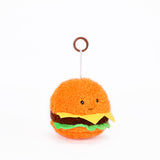 Hamburger Plush Keychain