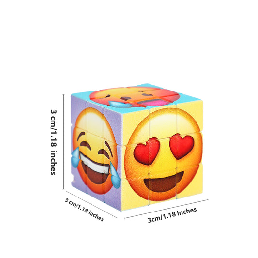 Emoji Cube Keychain