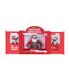 North Pole Correctional — Funny Santa Jail Christmas Card