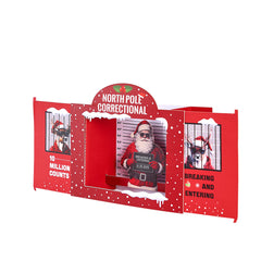 North Pole Correctional — Funny Santa Jail Christmas Card
