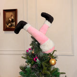 Pink Santa's Butt Christmas Tree Decoration