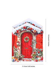 Vintage Christmas Gatefold Card