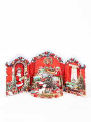 Vintage Christmas Gatefold Card