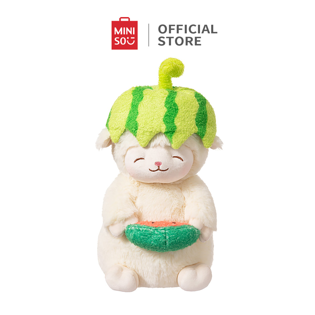 Sheep Series - Standing Sheep Plush ("Eating Melon" Sheep)