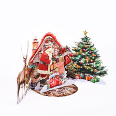 Santa’s Gift Pop-Up Card