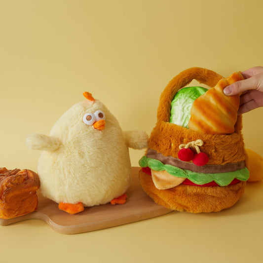 Dun Series - No.8.5 Doll Plush Bag Set (1 Doll + 1 Plush Bag) (Dun Chicken)