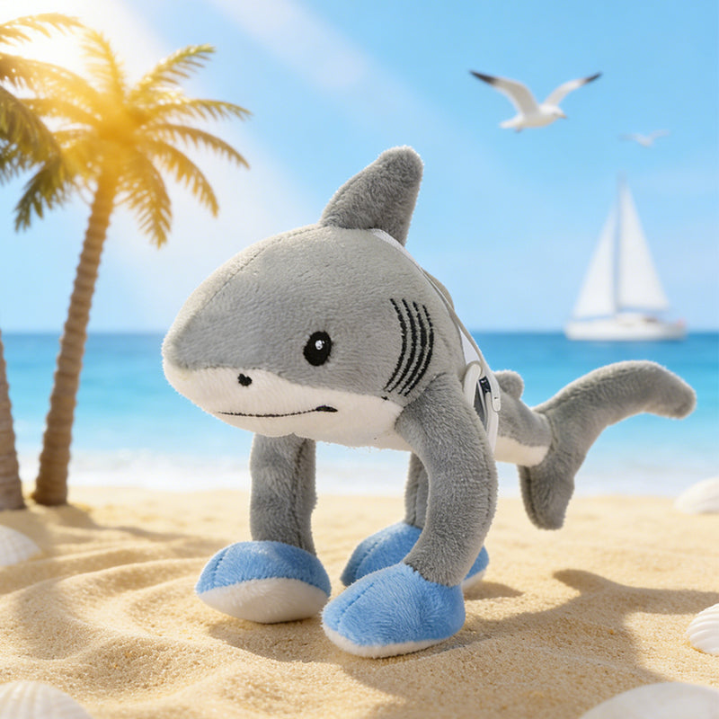 Shan Hai Jing Shark Plush Keychain