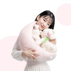 Sheep Series - Warm White Sheep Plush (Moon Version)