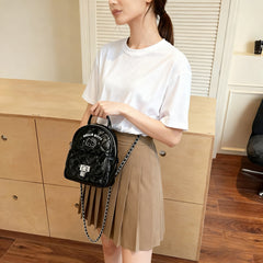 Hello Kitty Black and White Minimalist Fashion Backpack