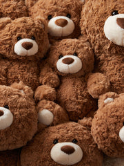 Gift Bear Series - Obedient Sitting Plush Toy（Brown）