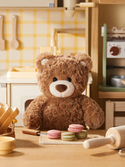 Gift Bear Series - Obedient Sitting Plush Toy（Brown）