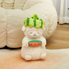Sheep Series - Standing Sheep Plush ("Eating Melon" Sheep)