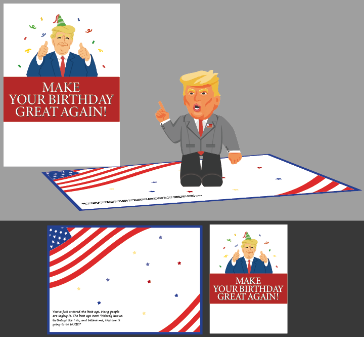 Custom 3D Greeting Card