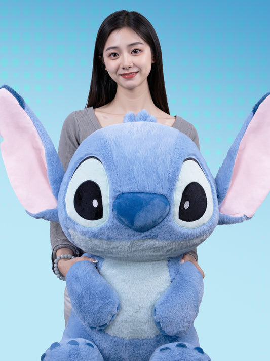 Disney Stitch Series 24 No. Stitch Basic Sitting Plush Toy - ZG