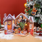 水彩猫折叠卡片