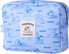 Snoopy Around the Sea Diary Series Square Cosmetic Bag (L)