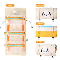 Pochacco Wash Storage Dual-Use Foldable Cosmetic Bag